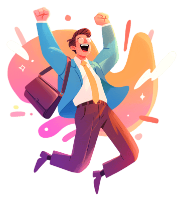 Joyful Man Image